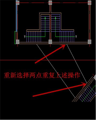 CAD如何旋轉(zhuǎn)圖形教程458.png