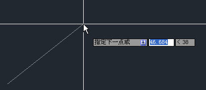 CAD的動態(tài)輸入和命令行中輸入的對比