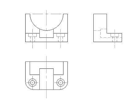 CAD機械制圖應用基礎之三視圖的繪制（二）2545.png
