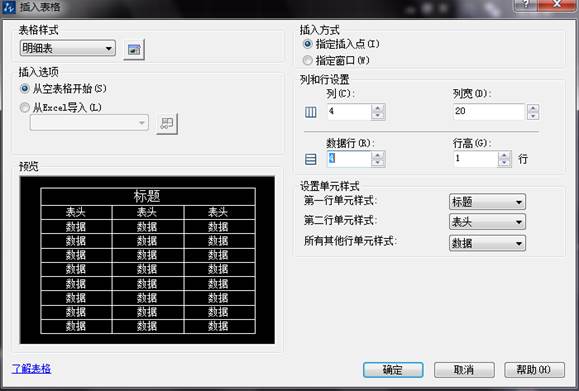 表格的創(chuàng)建、調(diào)整與文字的編輯