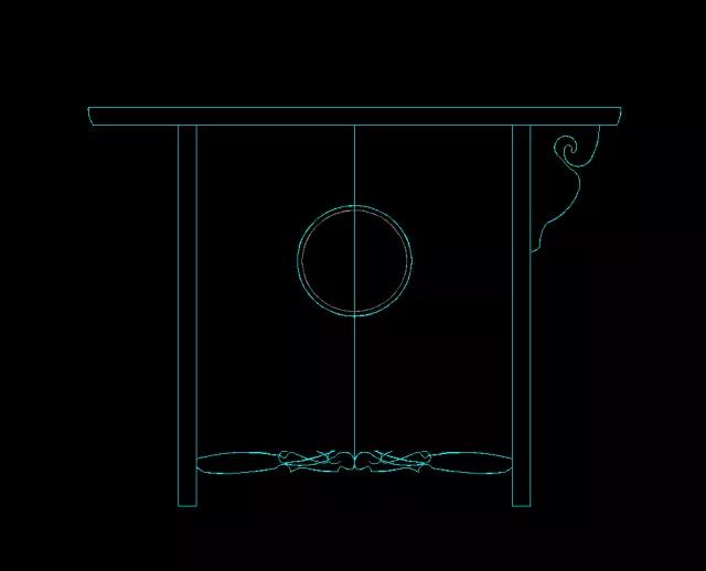 CAD怎么繪制中式家具平面圖？