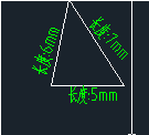 CAD如何繪制一個(gè)簡(jiǎn)單地三角形？