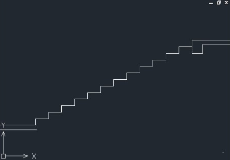 CAD如何利用工具繪制樓梯？