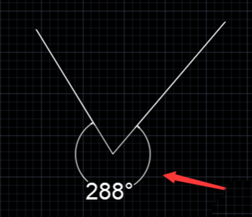 CAD如何標(biāo)注鈍角度數(shù)？