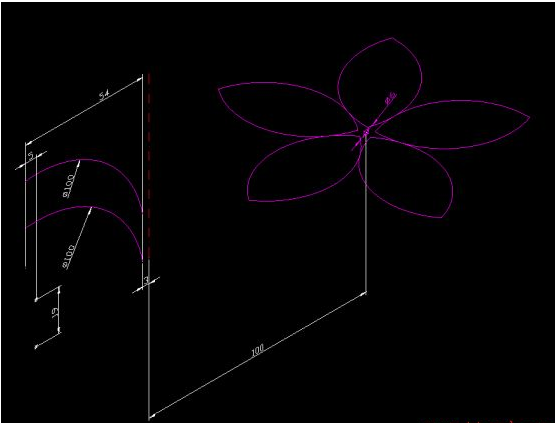 CAD如何設計花？